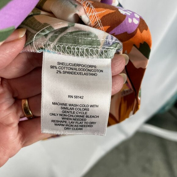 Maggy London Woman Floral Ruffled Swing Dress - Picture 13 of 13